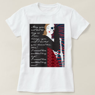 Emily Bronte/Wuthering Height-cadeauontwerp met q T-shirt