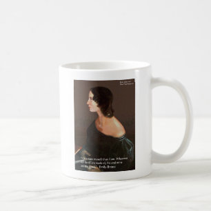 Emily Brontë "Zielen Eender" Liefdes Citaat Gesche Koffiemok