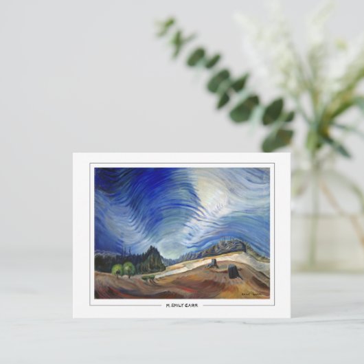 Emily Carr #137 - Fijne Kunst Briefkaart (Staand voorkant)