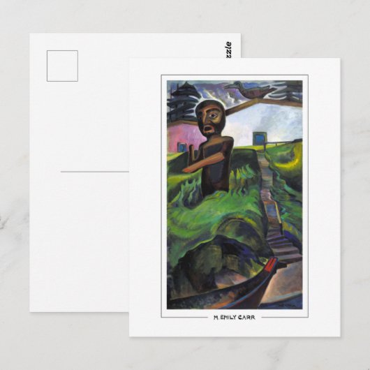 Emily Carr #7 - Fine Art Briefkaart (Voorkant / Achterkant)