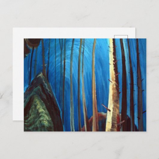 Emily Carr - Blue Sky Briefkaart (Voorkant / Achterkant)