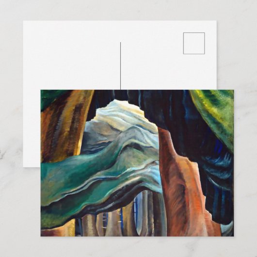 Emily Carr Forest British Columbia Briefkaart (Voorkant / Achterkant)