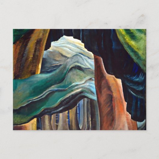 Emily Carr Forest British Columbia Briefkaart (Voorkant)