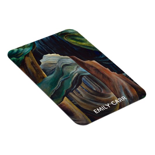 Emily Carr - Forest British Columbia schilderij Magneet (Rechterzijde)