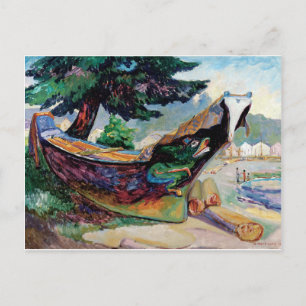 Emily Carr Indian War Canoe Canadian Briefkaart