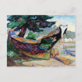 Emily Carr Indian War Canoe Canadian Briefkaart (Voorkant)
