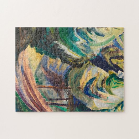 Emily Carr Path onder het Canadese landschap Legpuzzel (Horizontaal)