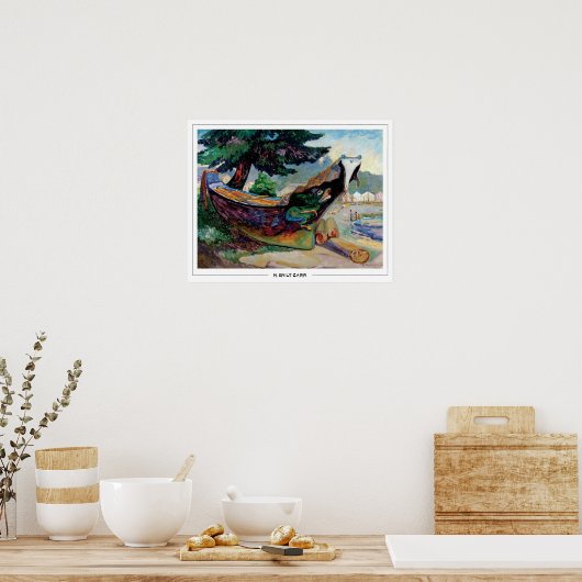 Emily Carr Zedign Art Poster #13 (Keuken)