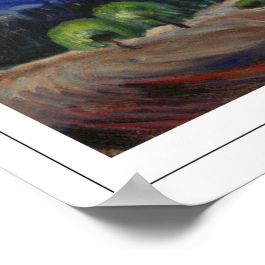 Emily Carr Zedign Art Poster #137 (Hoek)