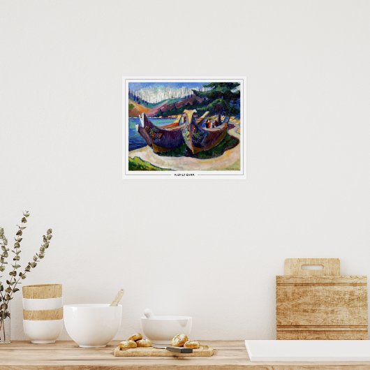 Emily Carr Zedign Art Poster #2 (Keuken)