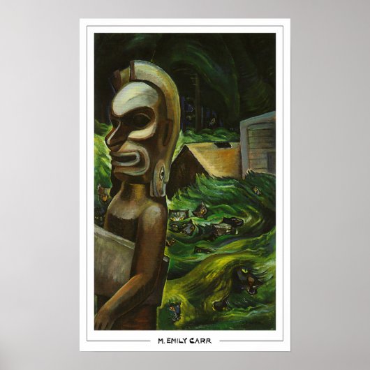 Emily Carr Zedign Art Poster #236 (Voorkant)