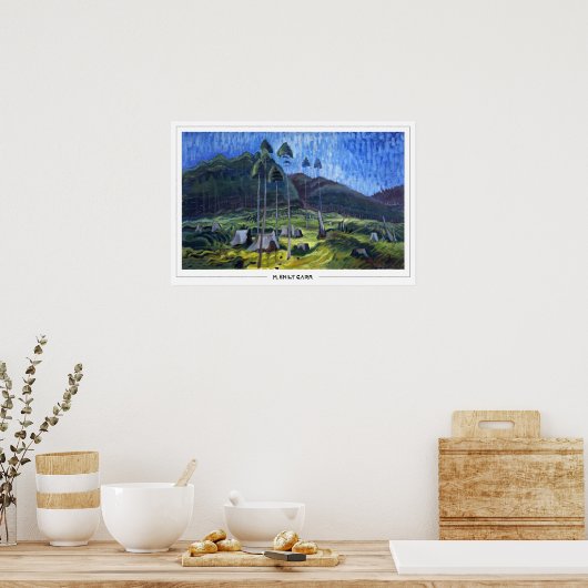 Emily Carr Zedign Art Poster #3 (Keuken)