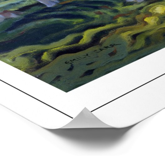 Emily Carr Zedign Art Poster #3 (Hoek)