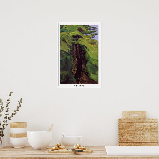 Emily Carr Zedign Art Poster #383 (Keuken)