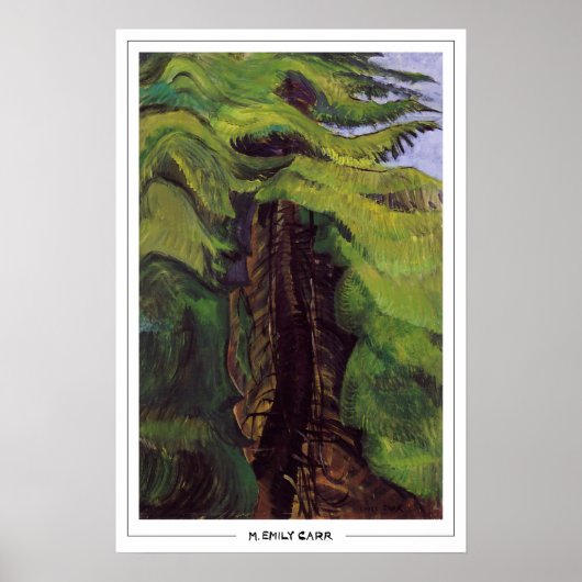 Emily Carr Zedign Art Poster #383 (Voorkant)