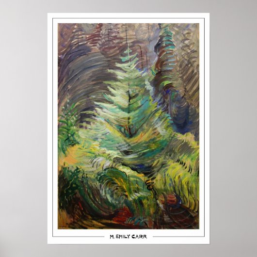 Emily Carr Zedign Art Poster #64 (Voorkant)