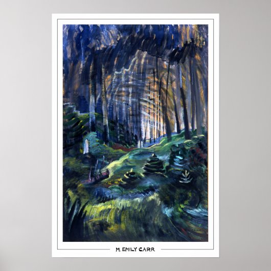 Emily Carr Zedign Kunstposter #11 Poster (Voorkant)