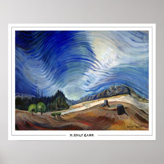 Emily Carr Zedign Kunstposter #137 Poster (Voorkant)
