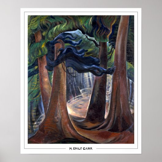 Emily Carr Zedign Kunstposter #16 Poster (Voorkant)