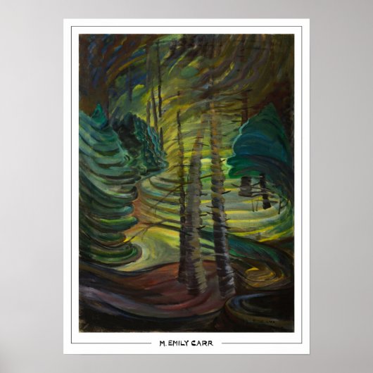 Emily Carr Zedign Kunstposter #184 Poster (Voorkant)