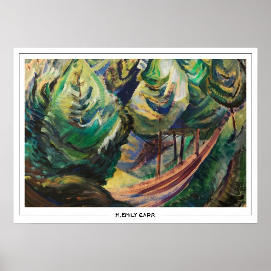 Emily Carr Zedign Kunstposter #6 Poster (Voorkant)