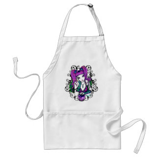 "Emily" Celestial Rainbow Crystal Ball Faery Apron Standaard Schort
