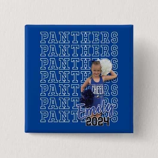 Emily Cheer 2024 — 2" Button Pin (Voorkant)