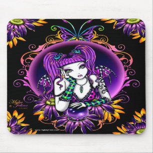 Emily Crystal Ball Flower Rainbow Fairy Mousepad Muismat