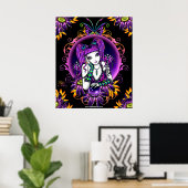 Emily Crystal Ball Flower Rainbow Fairy Poster (Thuiskantoor)