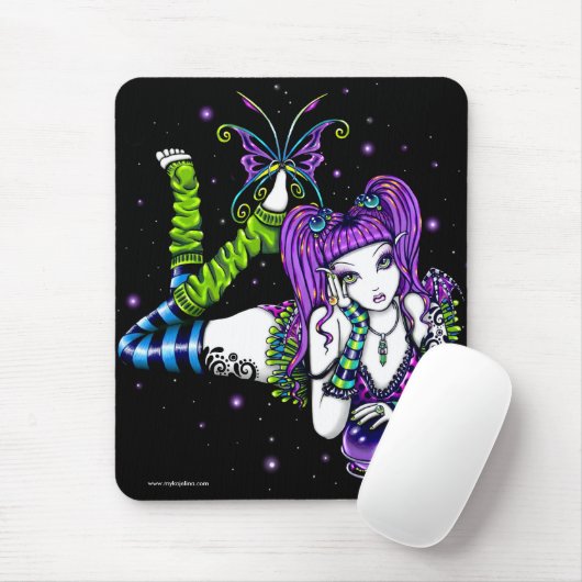Emily Crystal Ball Rainbow Fairy Mousepad Muismat (Met muis)
