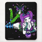 Emily Crystal Ball Rainbow Fairy Mousepad Muismat (Voorkant)