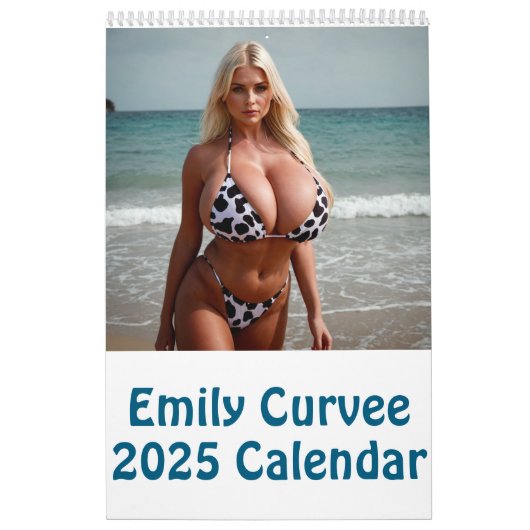 Emily Curvee 2025 Kalender (Hoes)