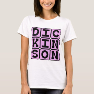 Emily Dickinson, Amerikaanse dichter T-shirt
