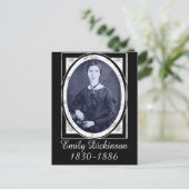 Emily Dickinson Briefkaart (Staand voorkant)