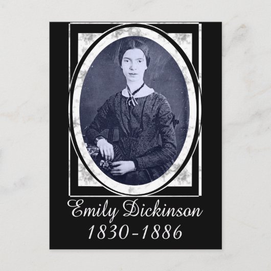 Emily Dickinson Briefkaart (Voorkant)