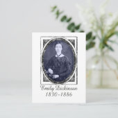 Emily Dickinson Briefkaart (Staand voorkant)