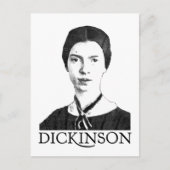 Emily Dickinson Briefkaart (Voorkant)