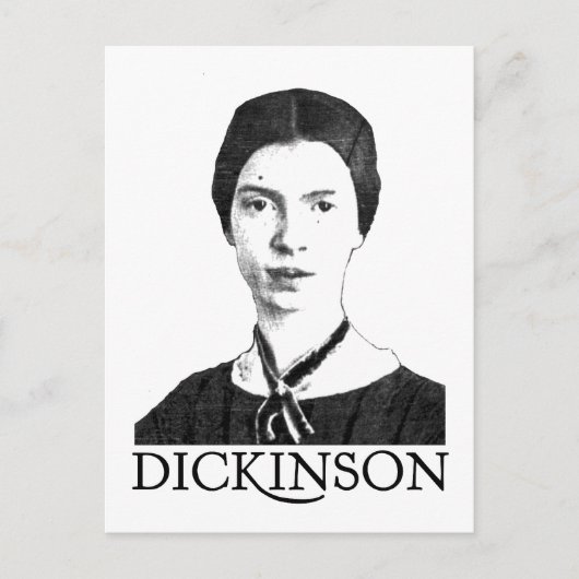 Emily Dickinson Briefkaart (Voorkant)