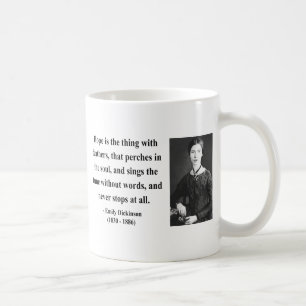Emily Dickinson Citaat 1b Koffiemok