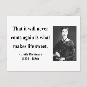 Emily Dickinson-citaat 5b Briefkaart