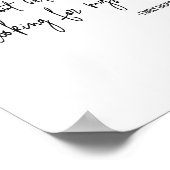 Emily Dickinson citeert minimale typografie van Wo Poster (Hoek)