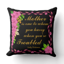 Emily Dickinson citeert over moeder