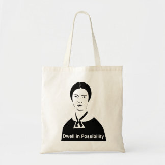 Emily Dickinson Dwell in Mogelijke Canvas tas