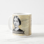 Emily Dickinson Historische Mok (Voorkant links)