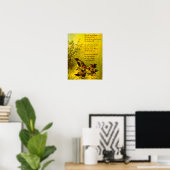 Emily Dickinson "Hope" Poster (Thuiskantoor)