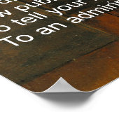 Emily Dickinson is dat ik niemand ben! Wie ben jij Poster (Hoek)