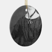 Emily Dickinson Keramisch Ornament (Rechts)