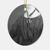 Emily Dickinson Keramisch Ornament (Links)