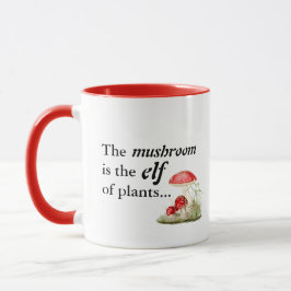 Emily Dickinson "Mushroom is de Elf van Planten" Mok