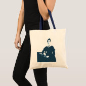 Emily Dickinson Navy Blue Photo Tas (Voorkant (product))